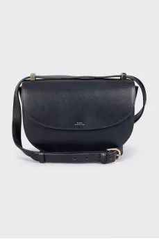 Black leather Genève bag