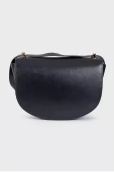 Black leather Genève bag