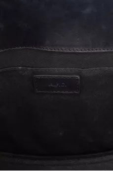 Black leather Genève bag