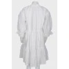 White loose dress with a tag