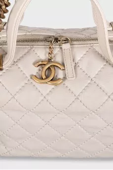 Кожаная сумка Quilted Bowling