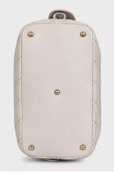Кожаная сумка Quilted Bowling