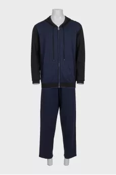 Men's tracksuit with straight trousers
