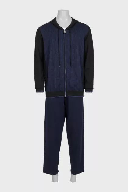 Men's tracksuit with straight trousers