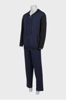 Men's tracksuit with straight trousers