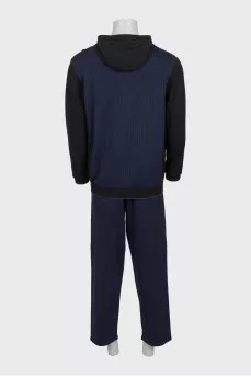 Men's tracksuit with straight trousers