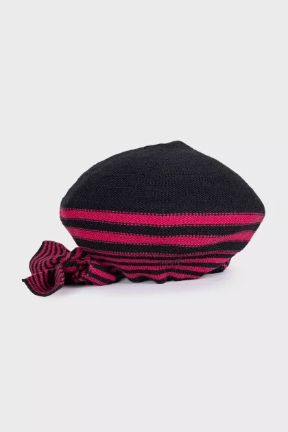 Wool striped hat