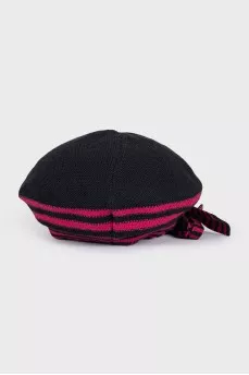 Wool striped hat
