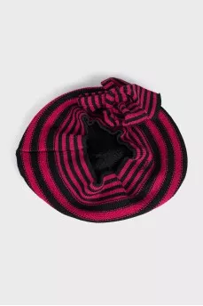 Wool striped hat