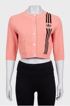 Укороченный кардиган by Gucci x Adidas с биркой