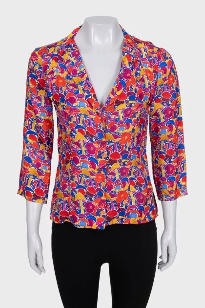 Bright printed jacket