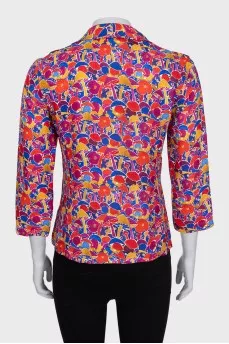 Bright printed jacket
