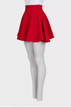 Red sun skirt