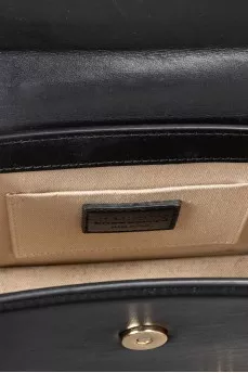 Le Chiquito Noeud Black Leather Bag