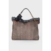 Snakeskin bag