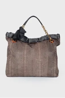 Snakeskin bag