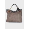 Snakeskin bag