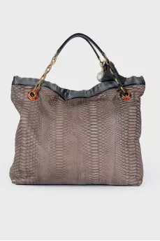 Snakeskin bag