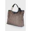 Snakeskin bag