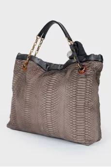 Snakeskin bag