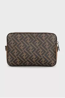 Men's canvas bag with print