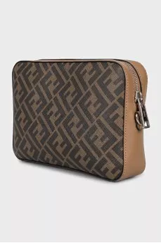 Men's canvas bag with print