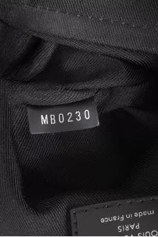 Men's canvas bag with an Avenue print