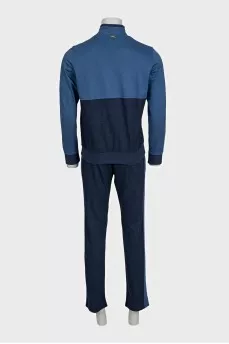 Men's tracksuit with a zip-up jacket