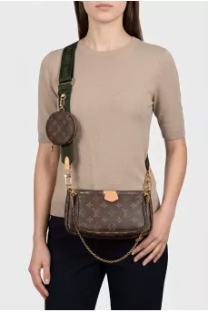 Крос-боді Multi Pochette з канви