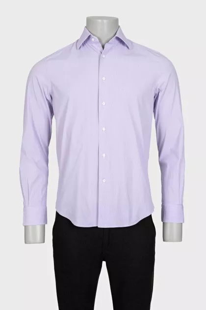 Men's purple shirt