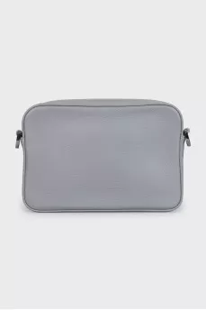 Men's gray leather bag 1947