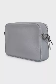 Men's gray leather bag 1947