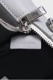Men's gray leather bag 1947