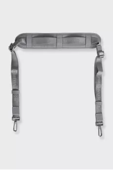 Men's gray leather bag 1947