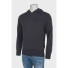 Male hoodies dark blue