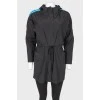 Decorative inlay on shoulders anorak