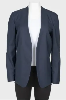 Men's navy blue blazer