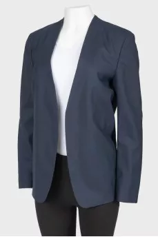 Men's navy blue blazer