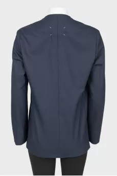 Men's navy blue blazer
