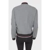 Men's bomber, with tag