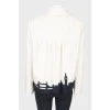 Shortened printed coat