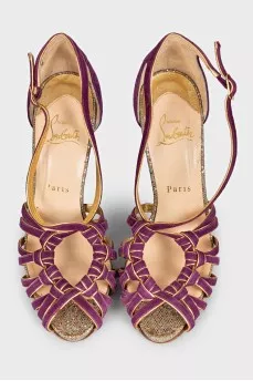 Purple Mignon sandals