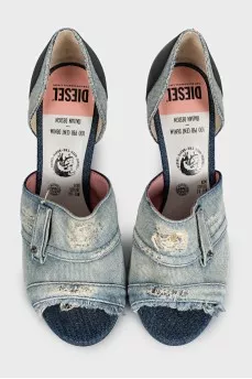 Blue Damen sandals