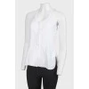 White sleeveless top with tag