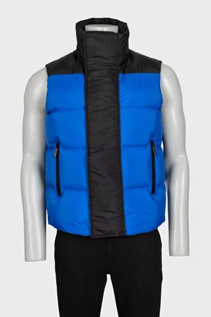 Men's insulated vest with pockets