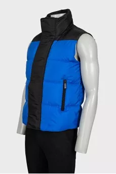 Men's insulated vest with pockets