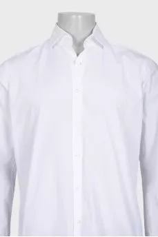 Чоловіча сорочка regular fit білого кольору
