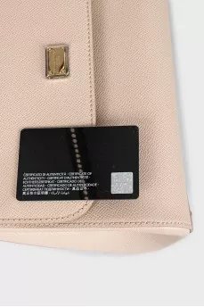 Sicily bag in beige leather