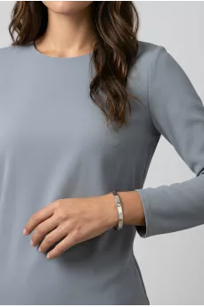 Love white gold bracelet with diamonds