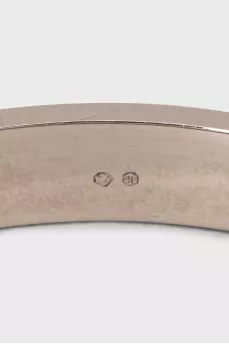 Love white gold bracelet with diamonds